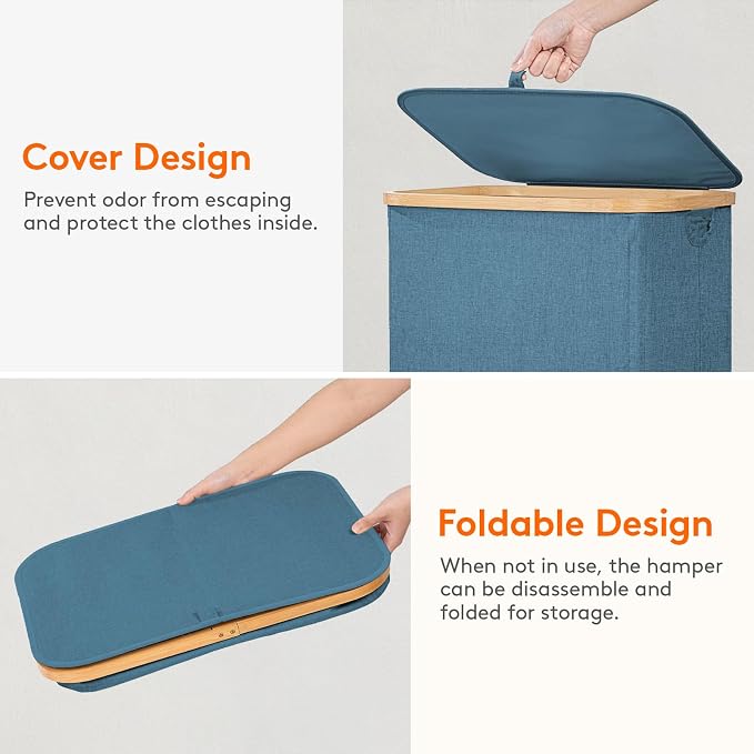 Lifewit 105L Laundry Basket - Image 6