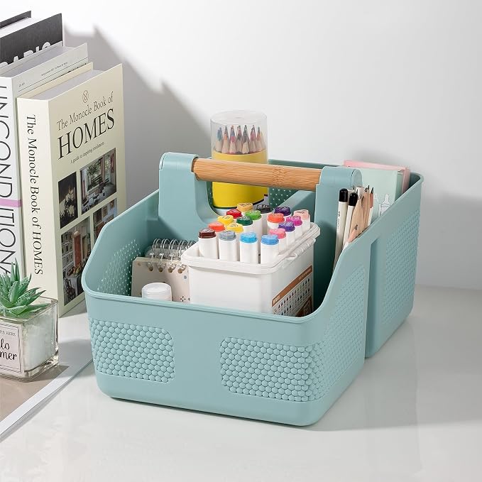 Plastic Shower Caddy Portable Shower Basket - Image 6
