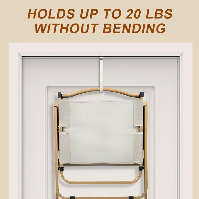 Over The Door Hooks 2 Pack – Heavy Duty Door Hanger Hooks - Image 8