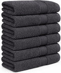 100% Cotton Hand Towels 18x28 Inches, 600 GSM, Soft & Absorbent by AmpleDecor