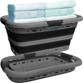 Brookstone 11 Gal Collapsible Laundry Basket by Unknown