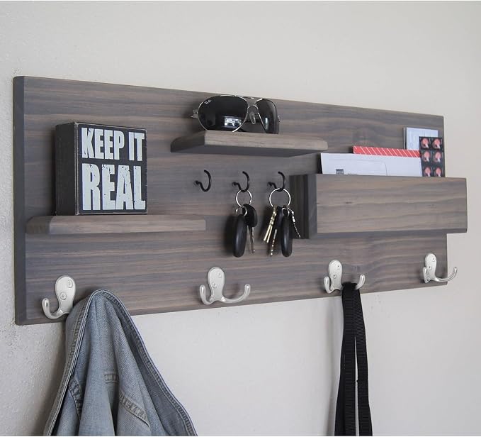 Homanu 180 Pack Coat Hooks, Heavy Duty Double Prong Coat Hooks Wall Mounted - Image 7