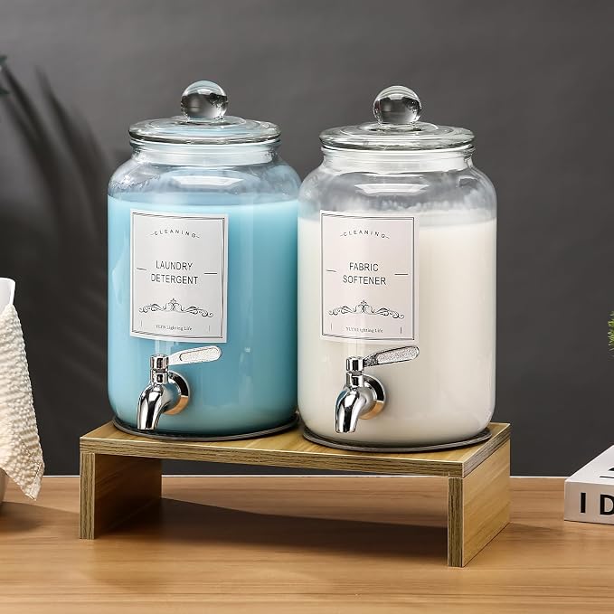 2-Pack Glass Laundry Detergent Dispenser - Image 8