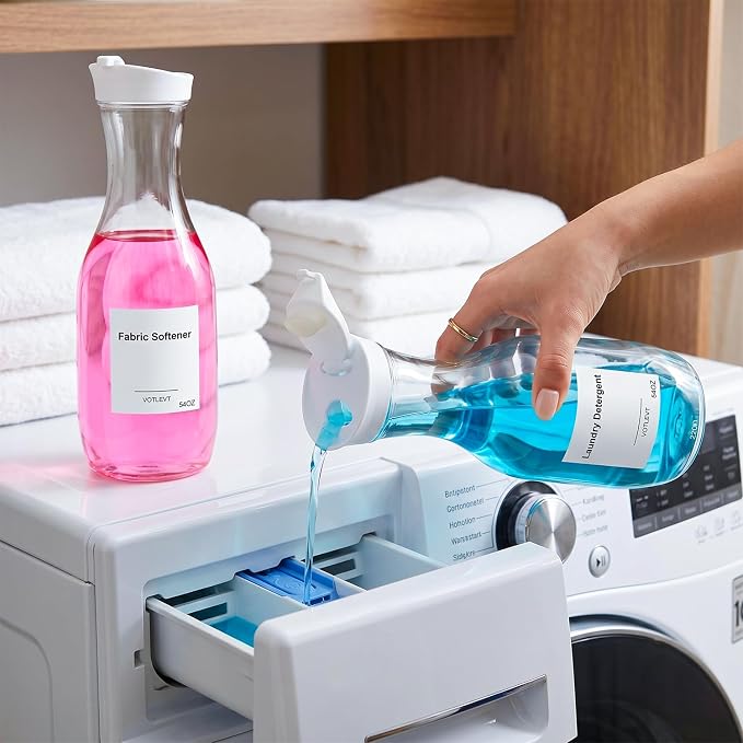 54 OZ Laundry Detergent Dispenser, Laundry Soap Dispenser, Liquid Laundry - Image 6