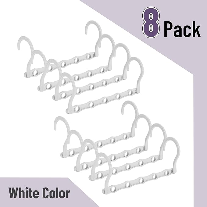 Mr. Pen- Space Saving Hangers, 360° Rotating Hooks | Magic Cascading Hanger - Image 2
