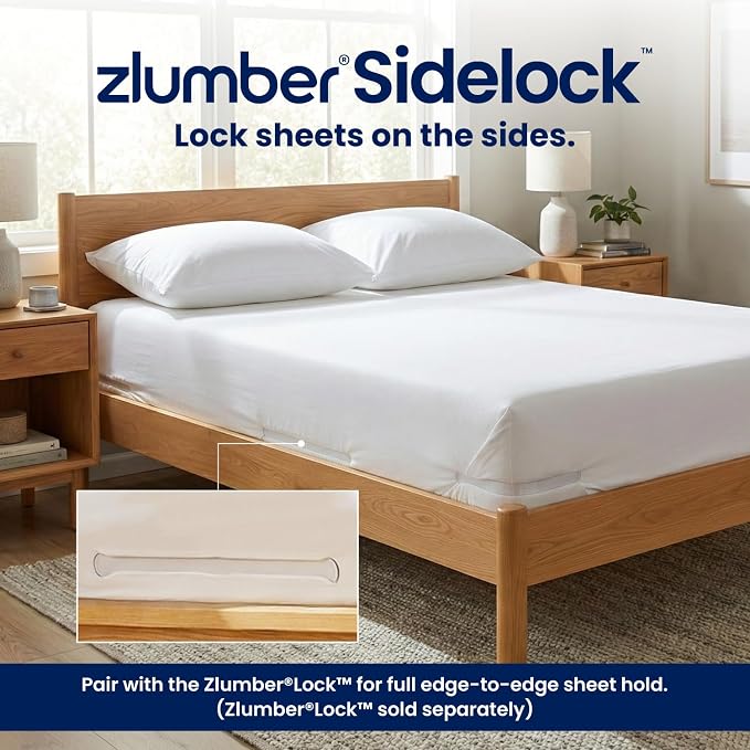 Zlumber Sidelock Bed Sheet Holder, Side Sheet Holder - Image 2
