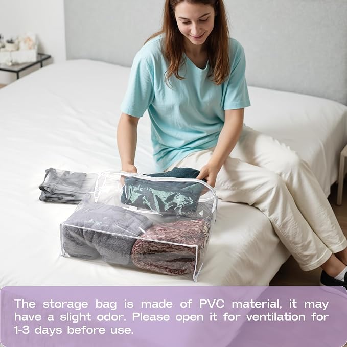 5PACK Plastic Clothes Storage Bag - Image 7