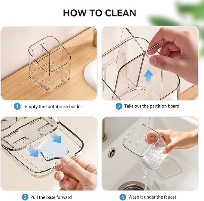 3 Slots Toothbrush Holders - Image 9
