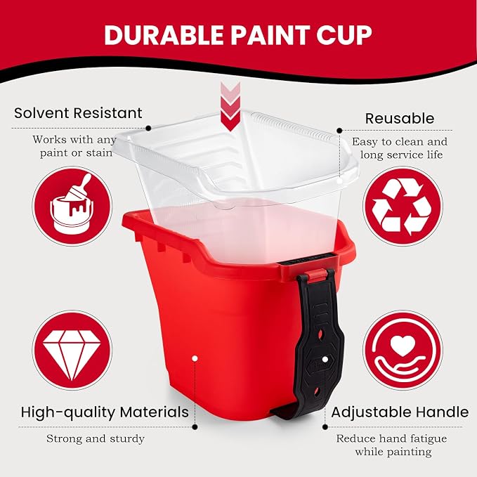Mister Rui Paint Brushes Paint Cup - Image 5