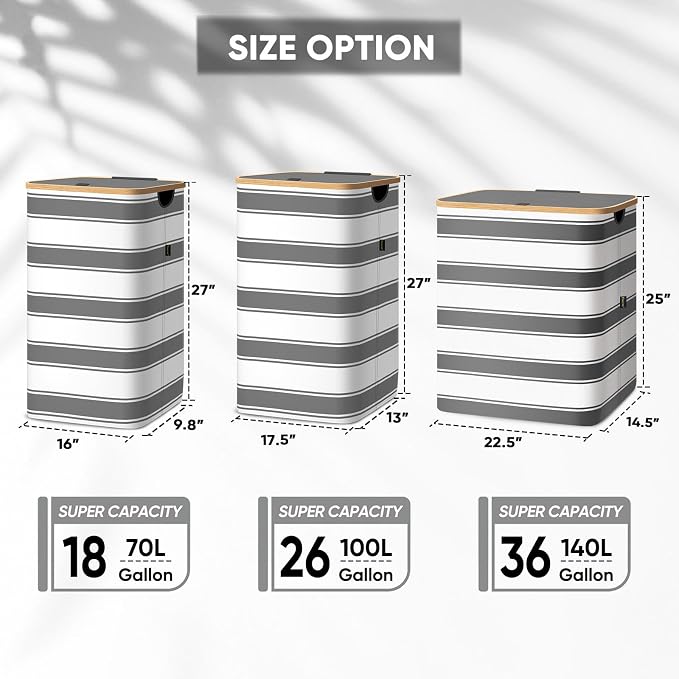 BALEINE 70L Laundry Hamper - Image 2