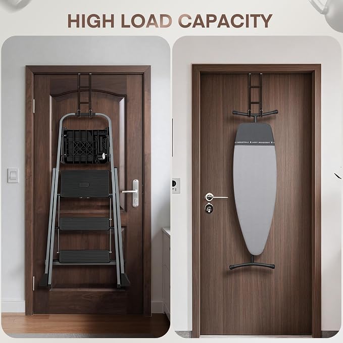 FYY 2 Packs Over The Door Hooks, Double Sided Door Hanger Hook - Image 3