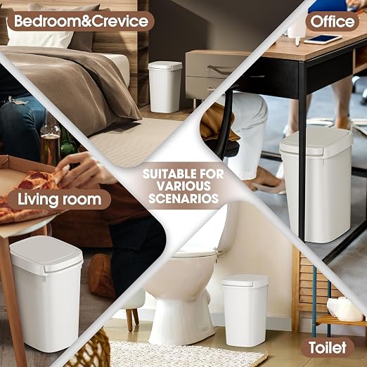 CEROELDA 3 Pack Bathroom Trash Can - Image 6