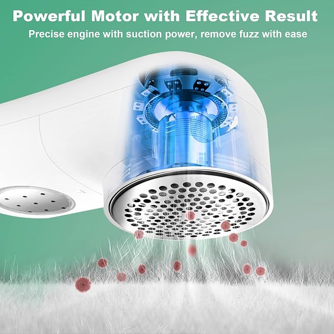 Fabric Shaver, USB Rechargeable Lint Remover - Image 2
