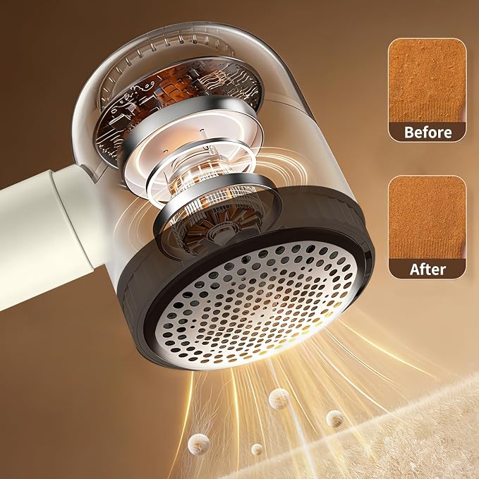 Fabric Shaver Pill Remover for Clothes Sofa Sweater Lint Shaver | Three-Speed - Image 7