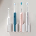 Electric Toothbrush Holder for Bathroom, Wall-Mounted Toothbrush Stand by Homestorage