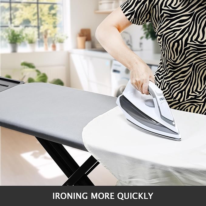 SheeChung Ironing Board Cover and Pad 22"x57", Wide Ironing Board Cover - Image 4