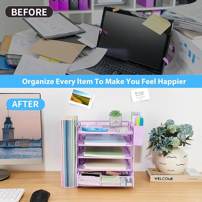 5-Tier Desk File Organizer - Image 4