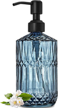JASAI 18 Oz Blue Soap Dispenser by JASAIHOME