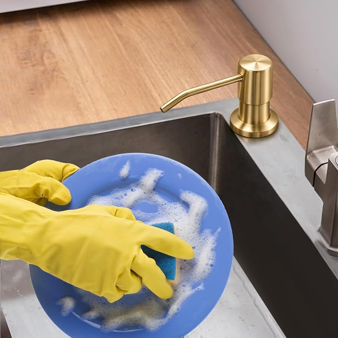 Soap Dispenser for Kitchen Sink, Built in Sink Soap Dispenser Lotion Dispenser - Image 7