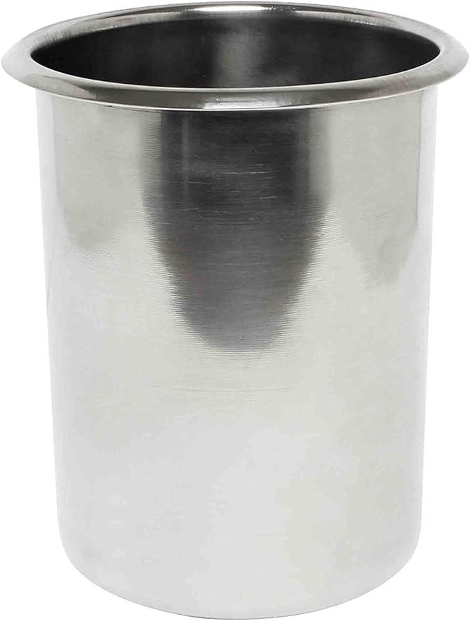 Thunder Group SLBM001 Bain Marie Pot 1-1/2 Quart Polished Exterior and Satin Interior