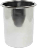 Thunder Group SLBM003 Bain Marie Pot 3-1/2 Quart Polished Exterior and Satin Interior