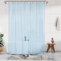 Barossa Design Extra Long Shower Curtain Liner Clear Blue by BarossaDesign