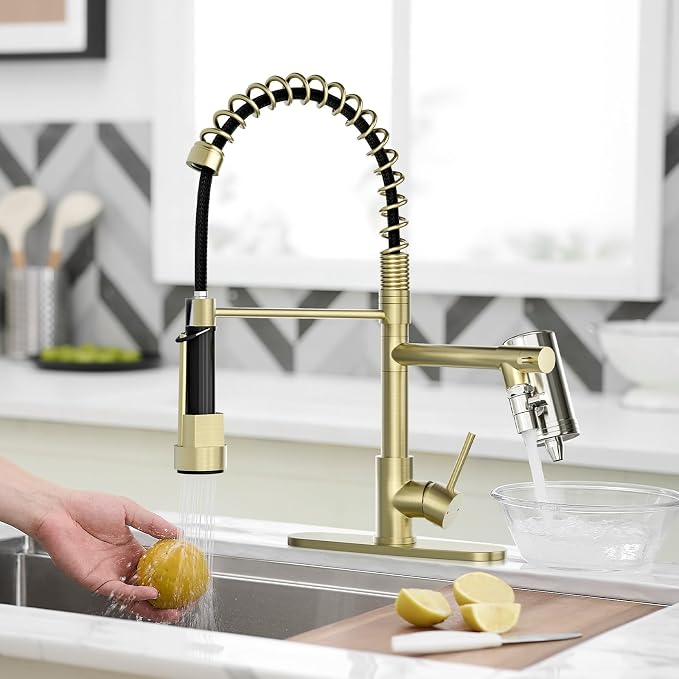 AIMADI Gold Kitchen Faucet - Image 2