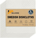 MoLKENE Swedish Dishcloths for Kitchen, 6 Pack Reusable Paper Towels, Absorbent by MoLKENE