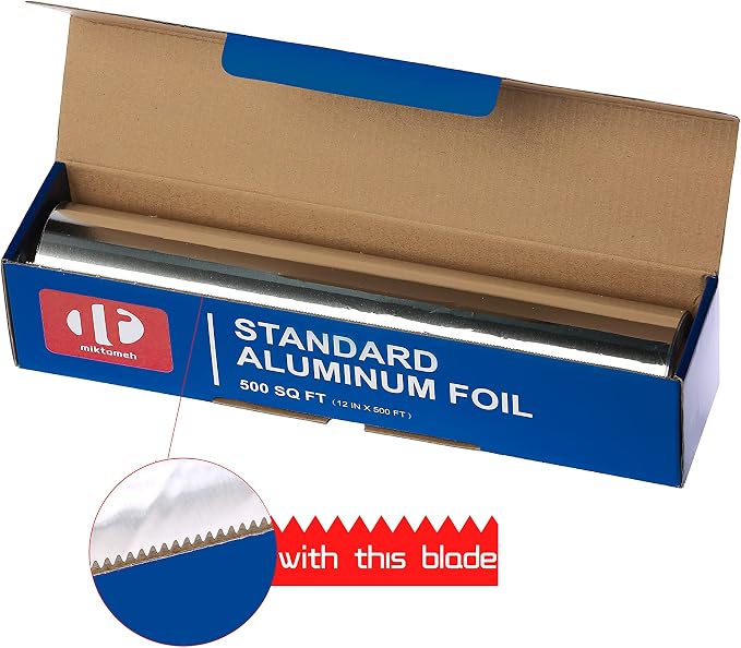 Standard Grilling Aluminum Foil 12" x 500 SQ FT | Great - Image 3