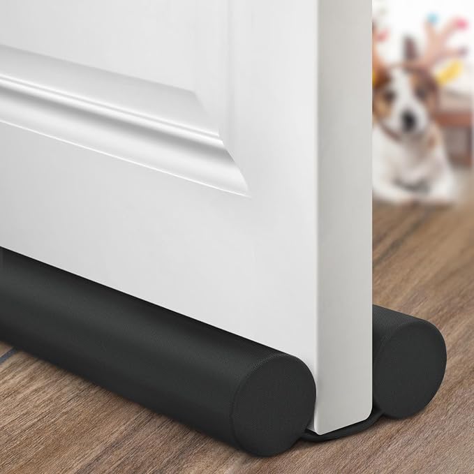 Holikme Door Draft Stopper Weather Stripping Adjustable Door Sweeps, Windproof by Holikme