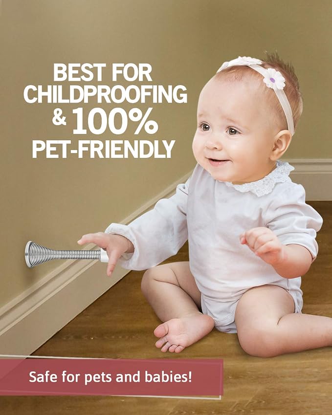 Jack N’ Drill Door Stopper | Flexible Heavy Duty Door Stop - Image 3