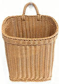 Hanging Basket for Wall Hanging Wicker Wall Baskets for Storage, Space-Saving by Aodse