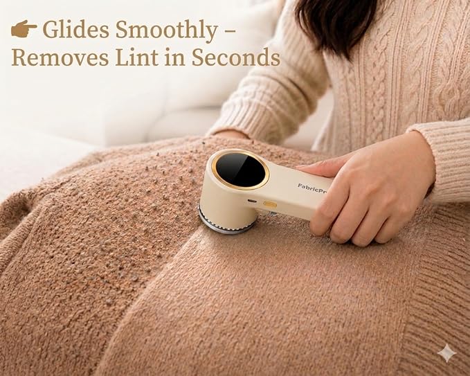 Fabric Shaver – Rechargeable Lint Remover - Image 4