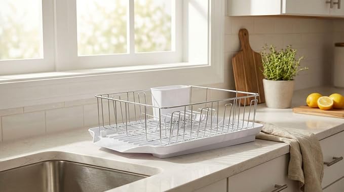 Farberware Classic Large Rust Resistant Full Dishrack - Image 6