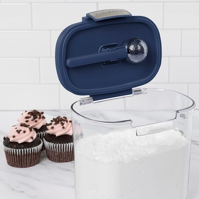 ProKeeper+ Airtight Food Storage Container Set – Clear Plastic Flour and Sugar - Image 8