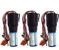 RCO410 3 in 1 Compressor Hard Start Capacitor Kit For Refrigerators & Freezers 1/4-1/3 H.P. 115VAC （3pcs）
