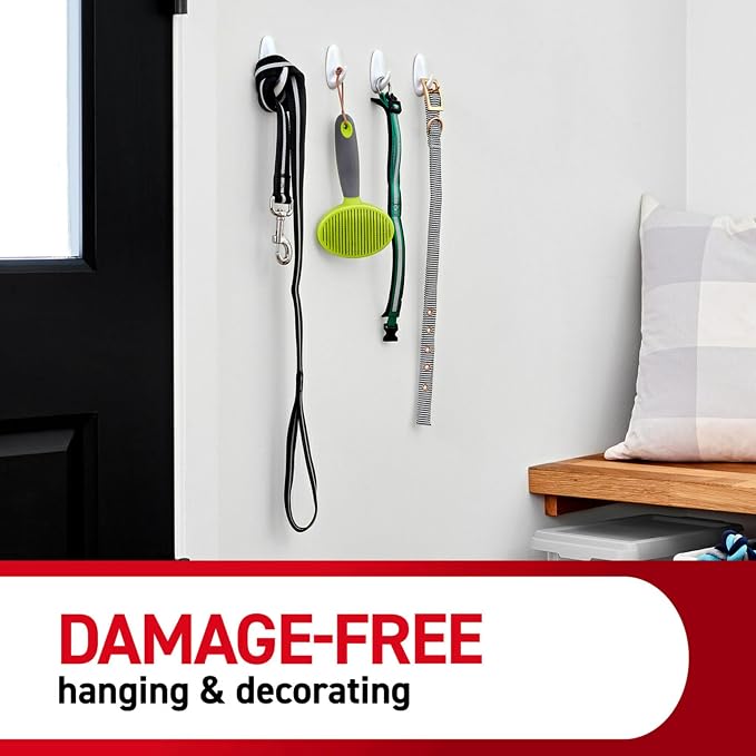 Command Variety Pack, Including 10 Pairs of Picture Hanging Strips, 6 Wire - Image 7