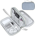 FYY Electronic Organizer, Travel Tech Pouch Bag, Light Grey | Wrist Strap by FYY