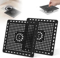 Hibbent 2 Pack Shower Drain Hair Catcher, Shower Drain Cover by Hibbent