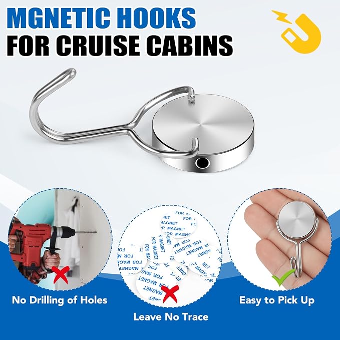 LOVIMAG Magnetic Hooks, 60Lbs 6 Pack - Image 8