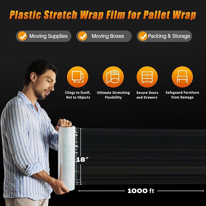 18 inch Stretch Film Shrink Wrap - Image 4