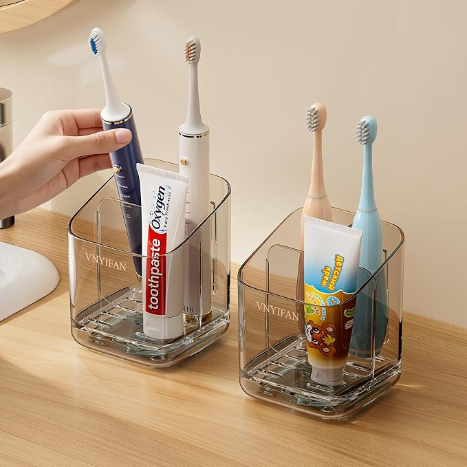 3 Slots Toothbrush Holders by VNYIFAN