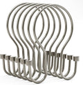 Bathway Shower Curtain Hooks, Metal Shower Curtain Hooks Rust Proof, Smooth by Bathway