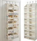 HOMELUX THEORY Over the Door Organizer, 6-Tier XL, 100D Fabric by HomeluxTheory