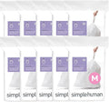simplehuman Code M 200 Count Custom Fit Liners, Drawstring Kitchen Trash Bags by Unknown