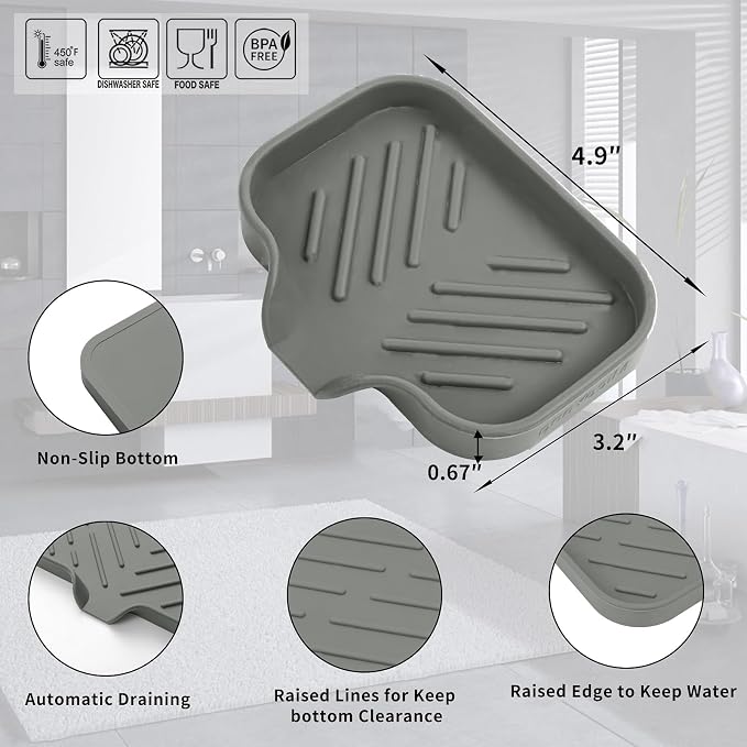 MicoYang Silicone Soap Dish - Image 2
