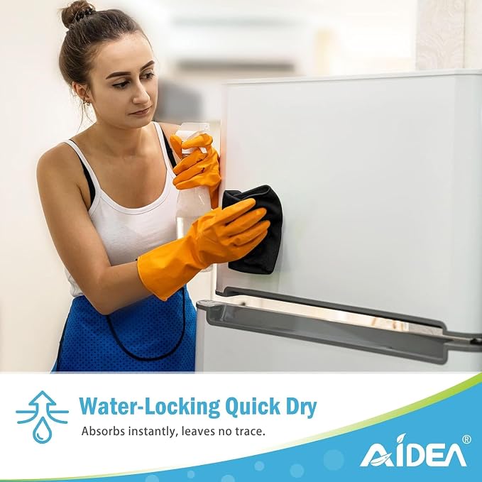 AIDEA Microfiber Cleaning Cloth-600PK, Soft Microfiber Towels - Image 6