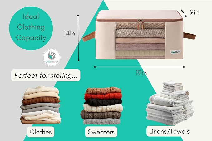 Canvas Storage Bags Designer Organizer - Image 2