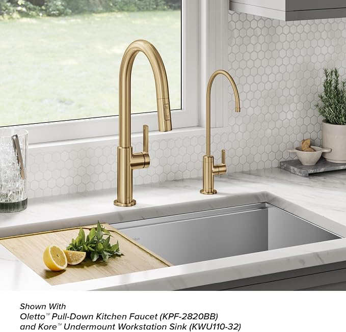 KRAUS Oletto Single Handle Drinking Water Filter Faucet - Image 9