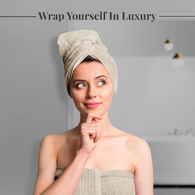 8 Piece Towel Set, 2 XL Bath, 2 Hand, 4 Washcloth, Lighter Weight, Quicker to - Image 3